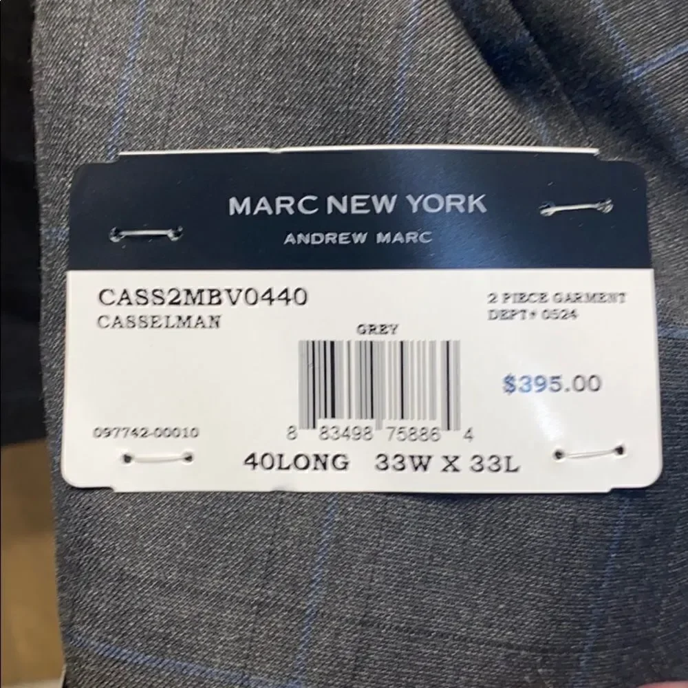 MARC JACOBS - Suit Coat and Pants